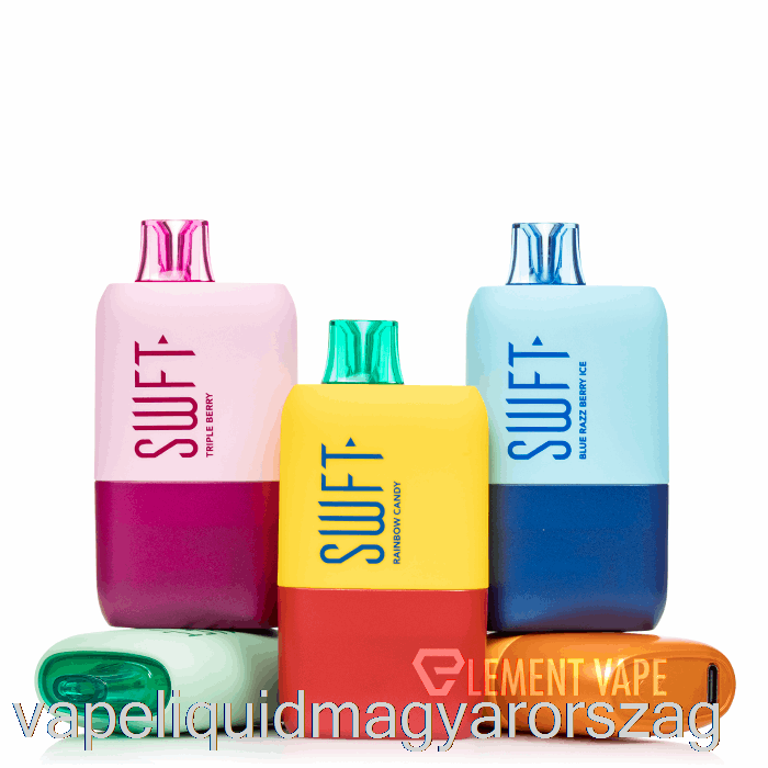 Swft Icon 7500 Intelligens Kijelző Eldobható Eper Roll Up Vape Toll